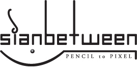 sianbetween : pencil to pixel